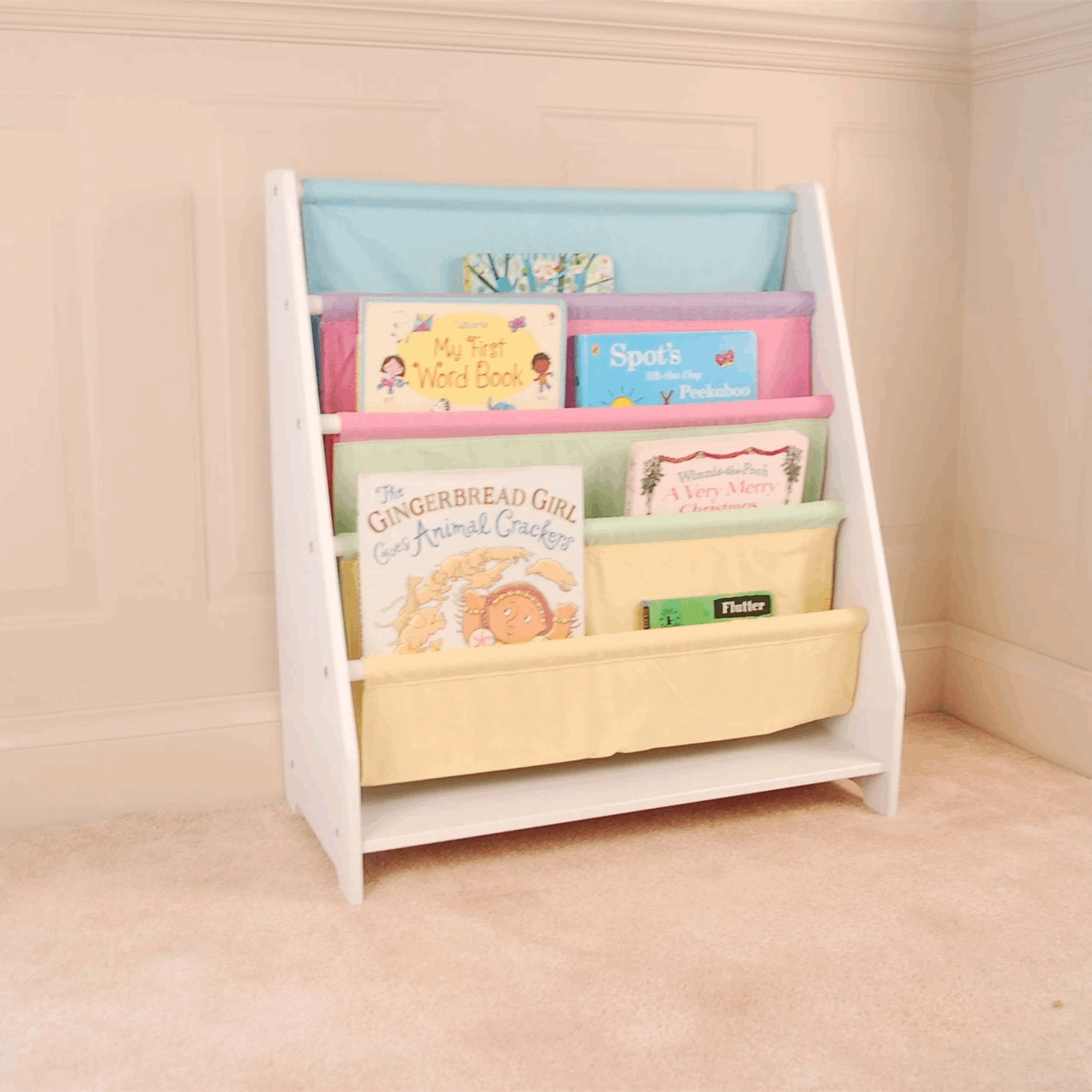 Children's  Small White Bookshelf - Modern White Bookshelf 📚✨