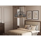 Akaki 60W X 6 Metal/Pine Wood Chandelier - Stylish and Durable Lighting Fixture