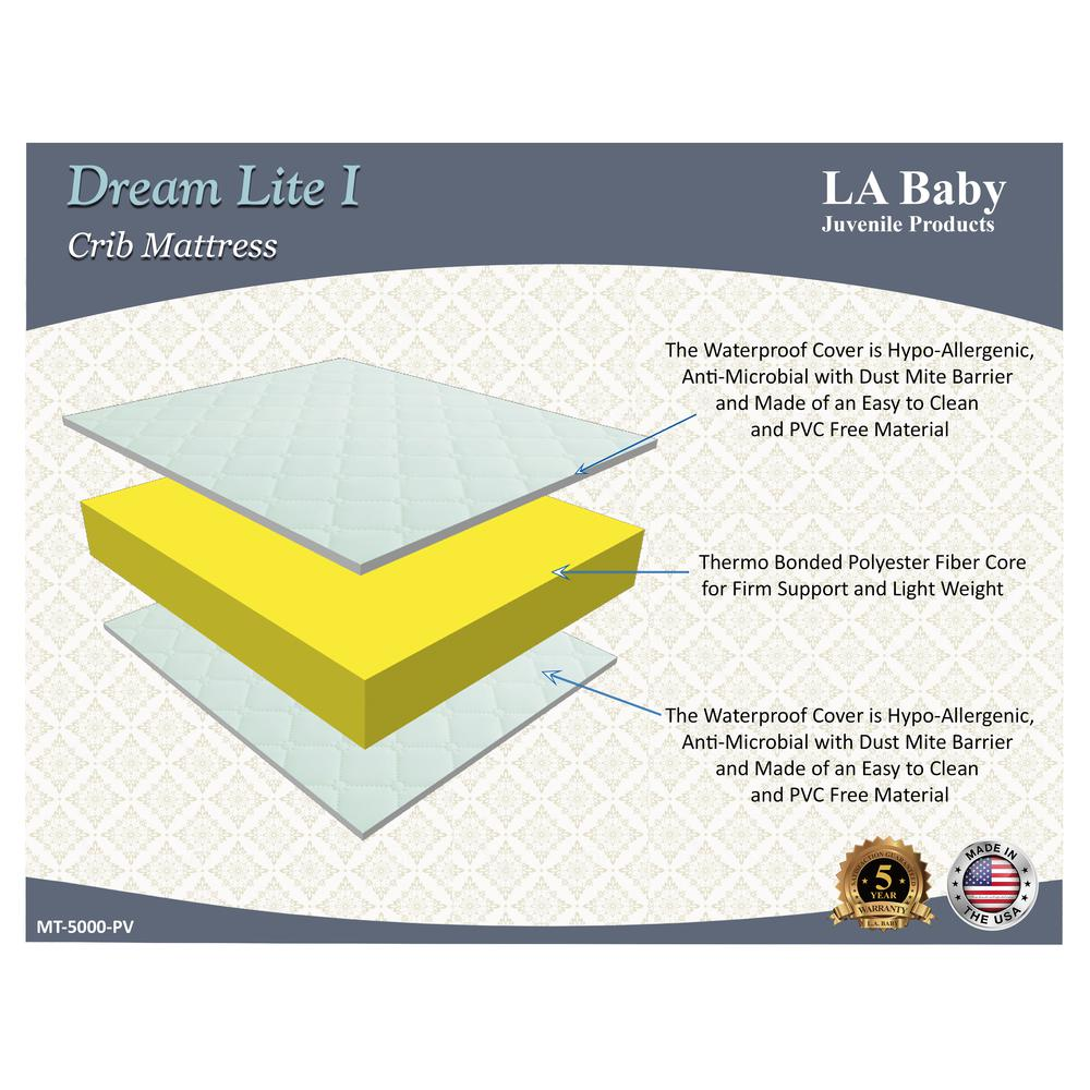 Dream Lite I Crib Mattress - Lightweight and Comfortable for Your Baby