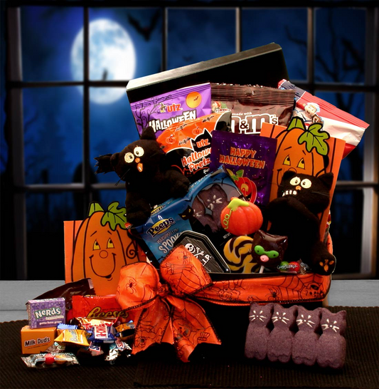 Scaredy Cats Halloween Gift Box- halloween gift basket