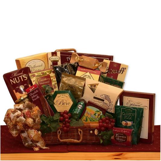 VIP Gourmet Gift Chest – Deluxe Assortment of Gourmet Snacks & Treats