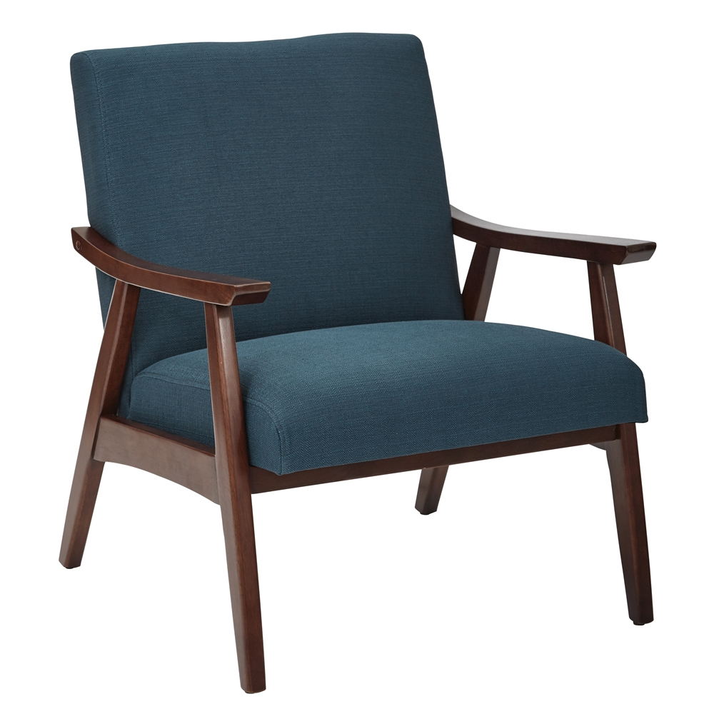 Davis Chair - Mid-Century Modern Armchair | Easy Care Fabric