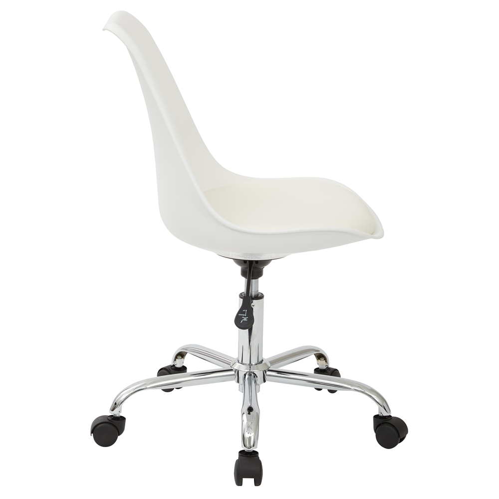 Emerson Student Office Chair - Modern Design, Comfortable Cushion, Adjustable Height